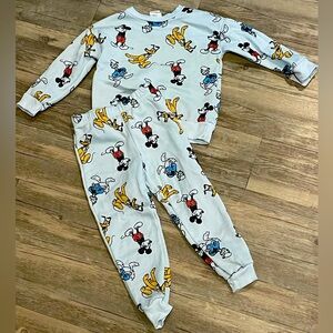 Disney Mickey and Friends Sweatshirt/Pants Set
